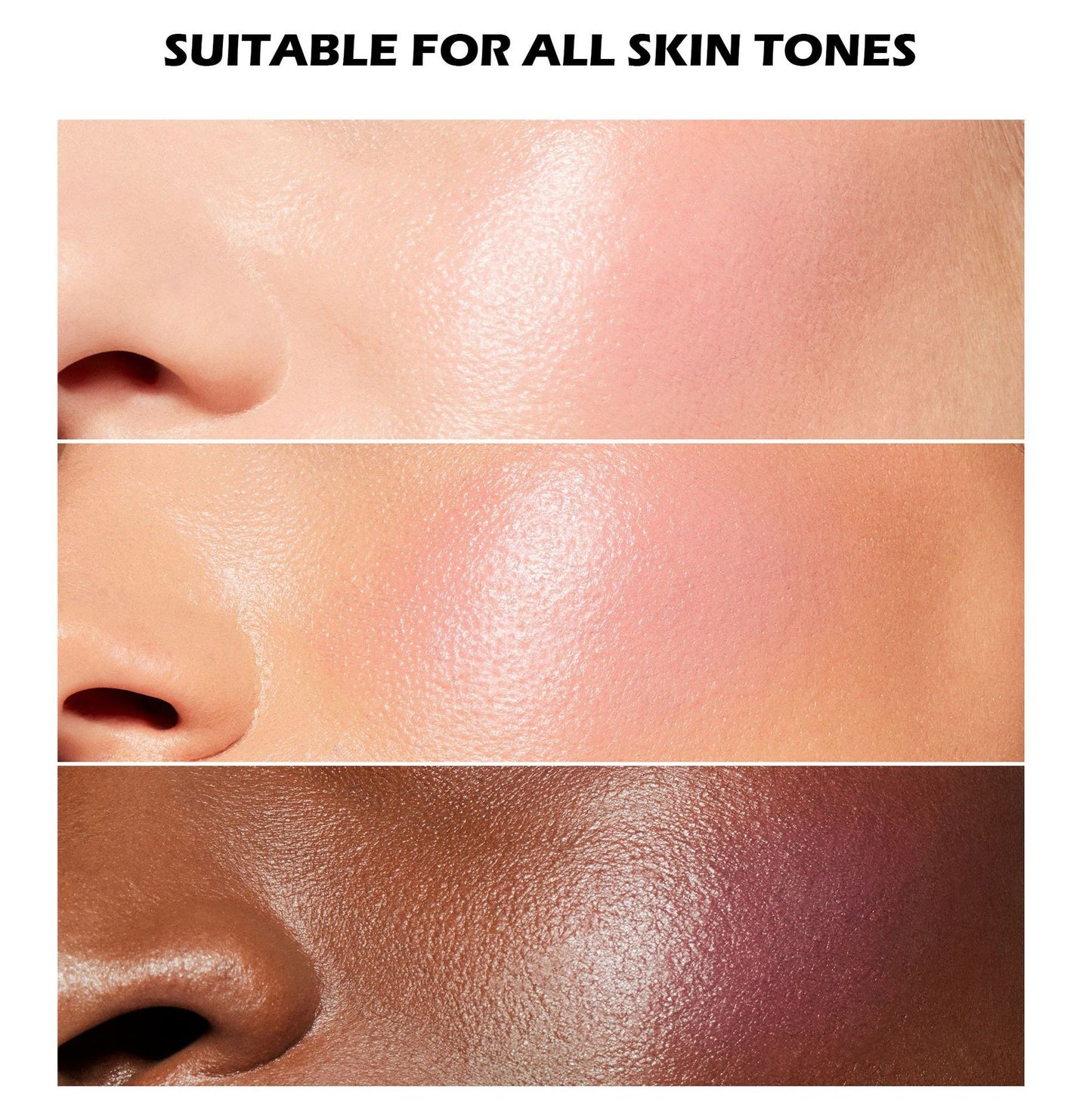 3 In 1 Matte Lip Mud Blusher Cream