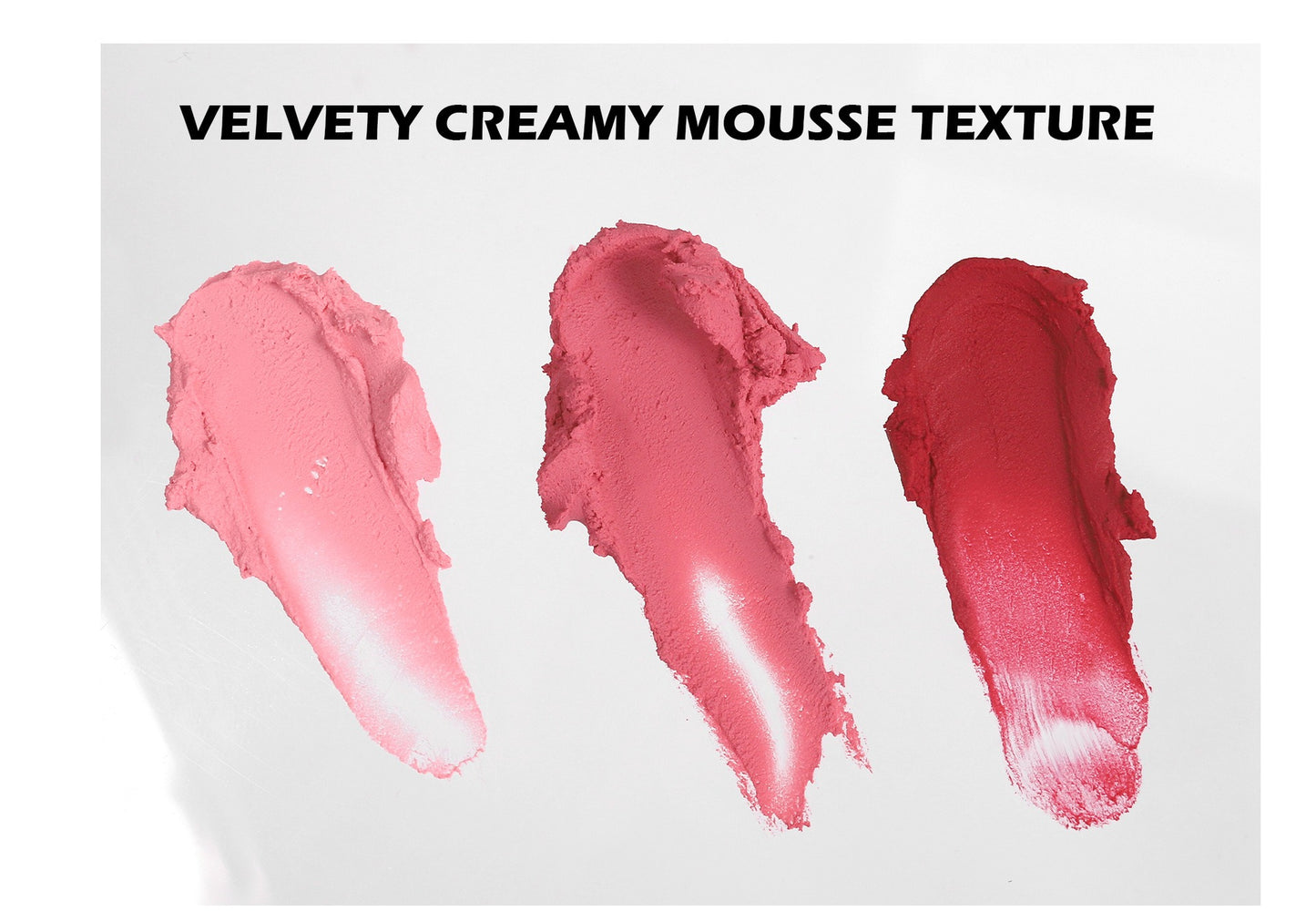 3 In 1 Matte Lip Mud Blusher Cream