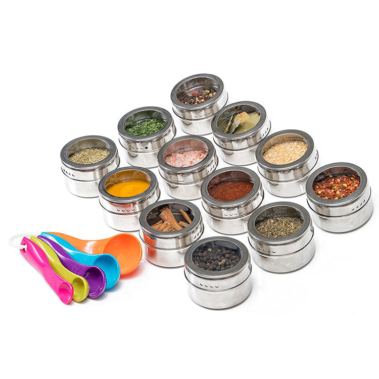 Stainless Steel Magnetic Spice Jar