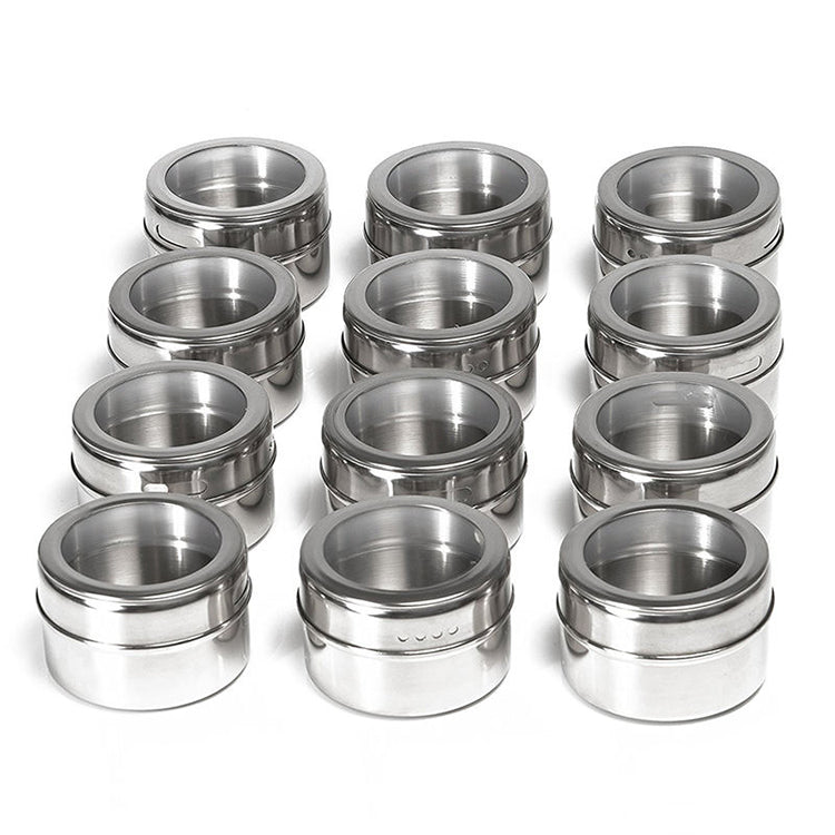 Stainless Steel Magnetic Spice Jar