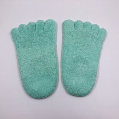 5-Toe Gel Moisturizing Socks